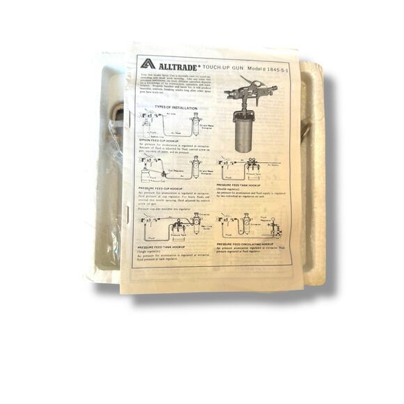 Vintage Alltrade Detail &  Touch-Up Spray Gun with Original Box - Picture 3 of 4